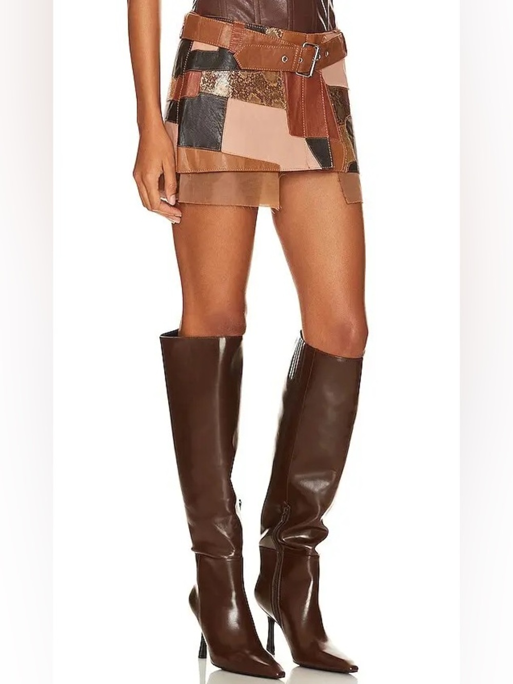 Understated Leather Revolution Skirt